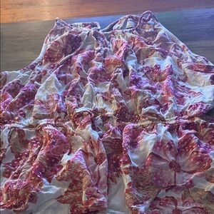 Old Navy Pink Floral Skirt Set